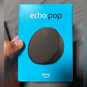 Echo Pop Speaker in Charcoal